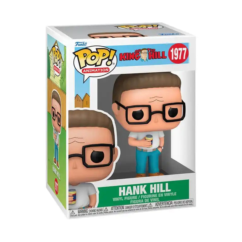 King of the Hill POP! TV Vinyl Figur Hank Hill 9 cm - Smalltinytoystore