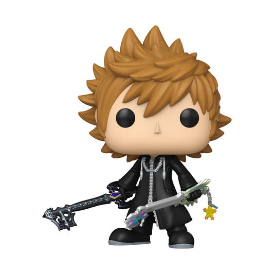Kingdom Hearts POP! Games Vinyl Figur Roxas w/Keyblades 9 cm - Smalltinytoystore