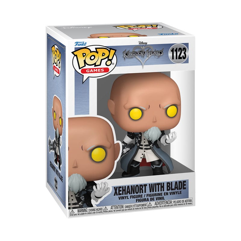 Kingdom Hearts POP! Games Vinyl Figur Xehonort w/Blade 9 cm - Smalltinytoystore