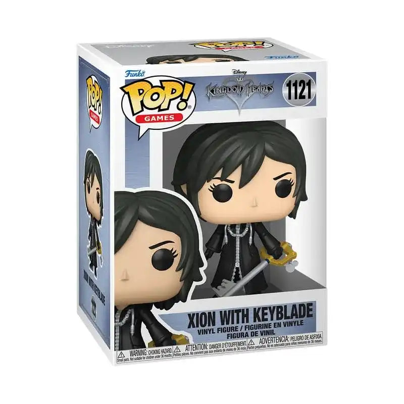 Kingdom Hearts POP! Games Vinyl Figur Xion w/ Keybladel 9 cm - Smalltinytoystore