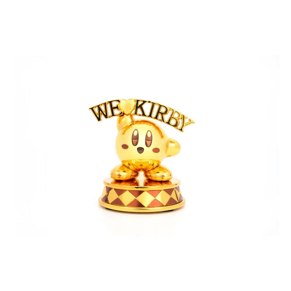 Kirby DieCast Statue We Love Kirby Gold Edition 10 cm - Smalltinytoystore