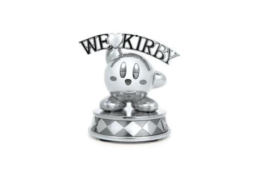 Kirby DieCast Statue We Love Kirby Silver Edition 10 cm - Smalltinytoystore