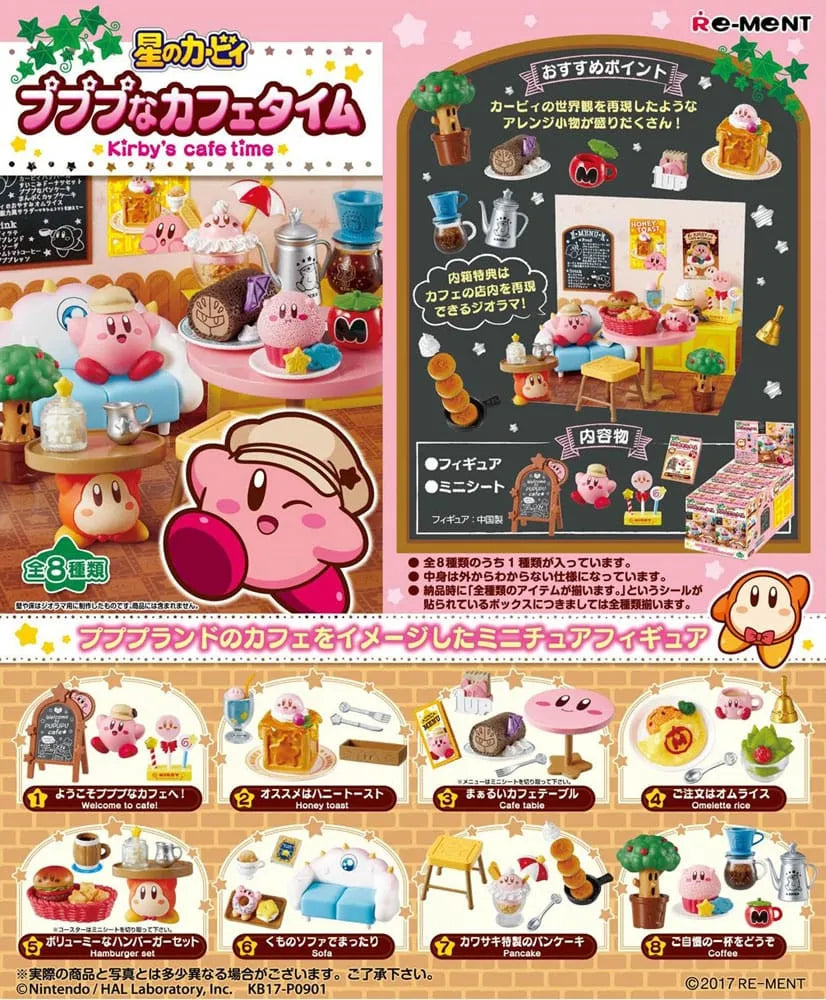 Kirby Minifiguren 6 cm Kirby's Café Time Display (8) - Smalltinytoystore