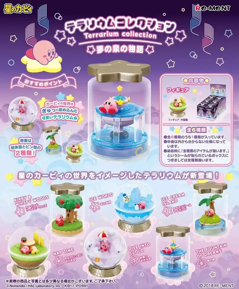 Kirby Minifiguren 6 cm Terrarium Collection Display (6) - Smalltinytoystore