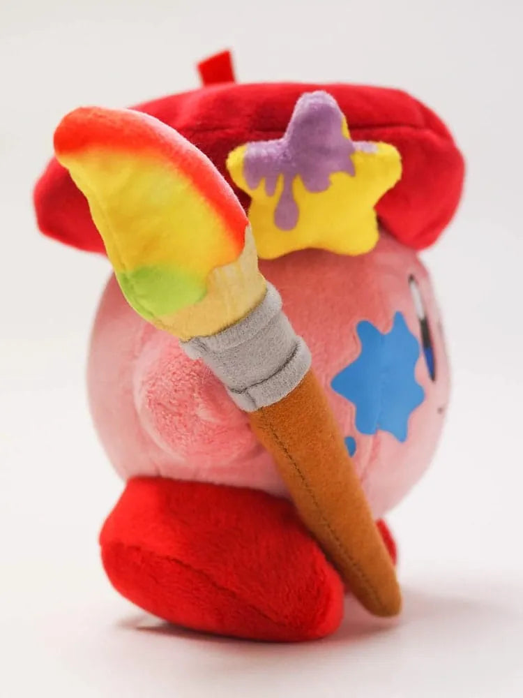 Kirby Plüschfigur Künstler 13 cm - Smalltinytoystore
