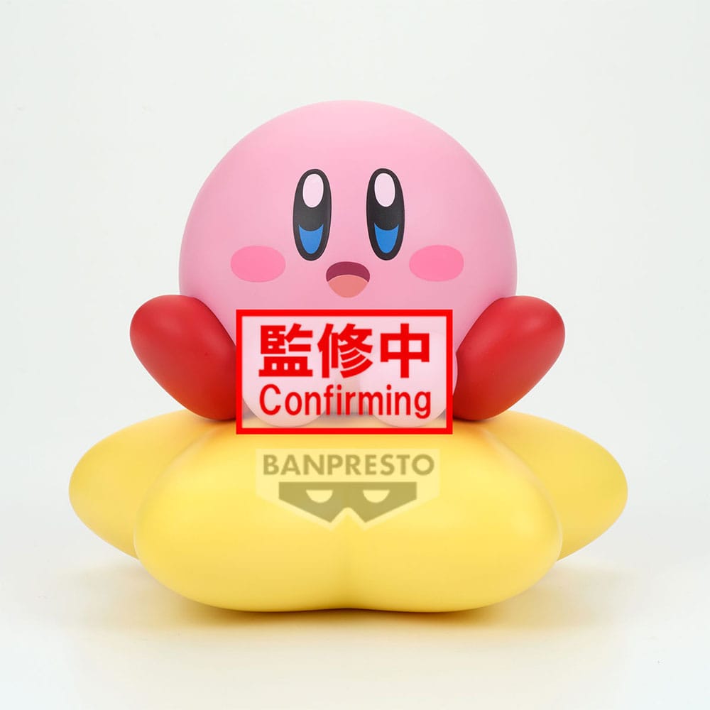 Kirby Sofvimates PVC Statue Kirby (Warp Star Ver.) 11 cm - Smalltinytoystore