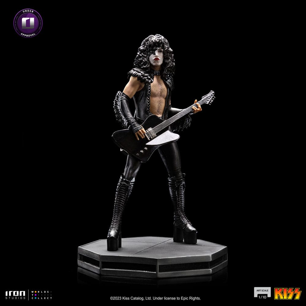 Kiss Art Scale Statue 1/10 Paul Stanley 22 cm - Smalltinytoystore