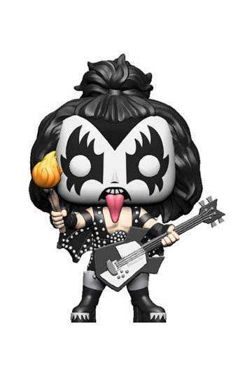 Kiss POP! Rocks Vinyl Figur The Demon 9 cm - Smalltinytoystore