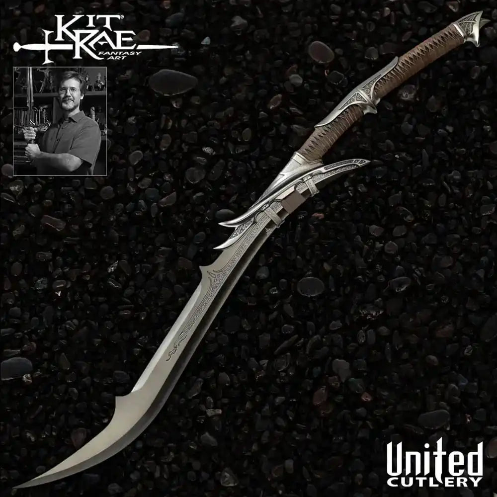 Kit Rae Swords of the Ancients Replik 1/1 Mithrodin: Dark Edition Fantasy Sword - Smalltinytoystore