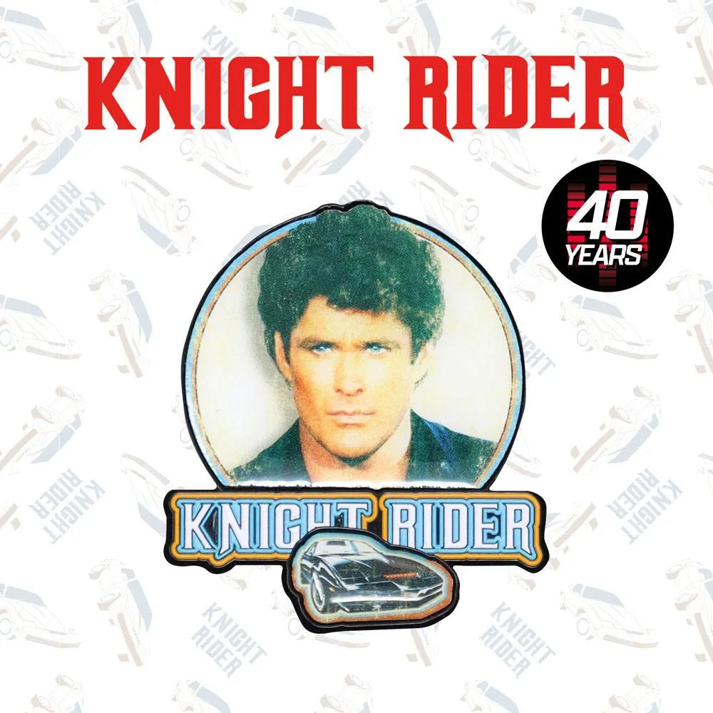 Knight Rider Ansteck-Pin 40th Anniversary Limited Edition - Smalltinytoystore