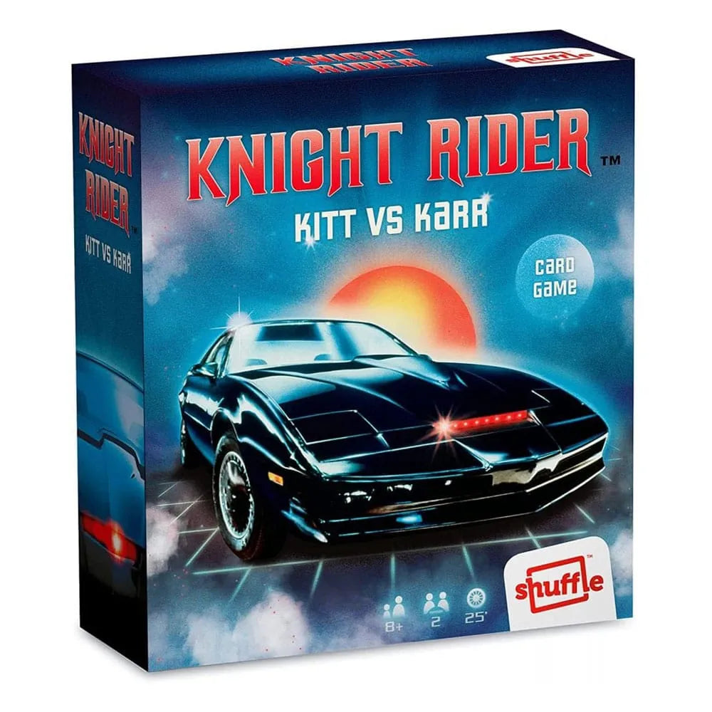 Knight Rider Kartenspiel Kitt vs. Karr Retro - Smalltinytoystore