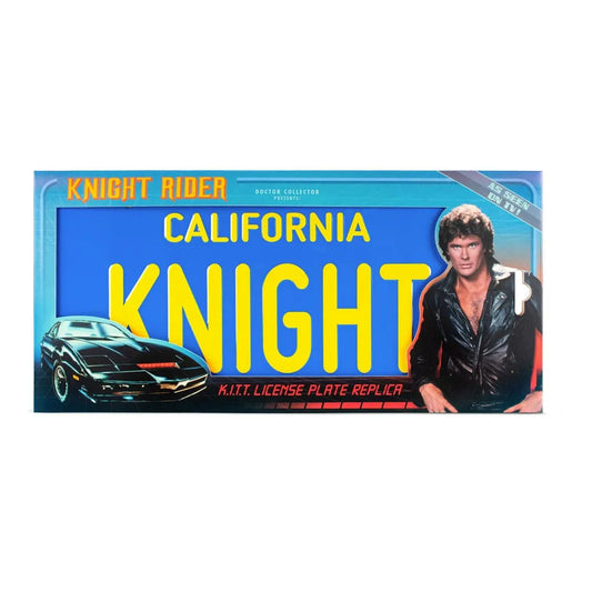 Knight Rider Nummernschild - Smalltinytoystore
