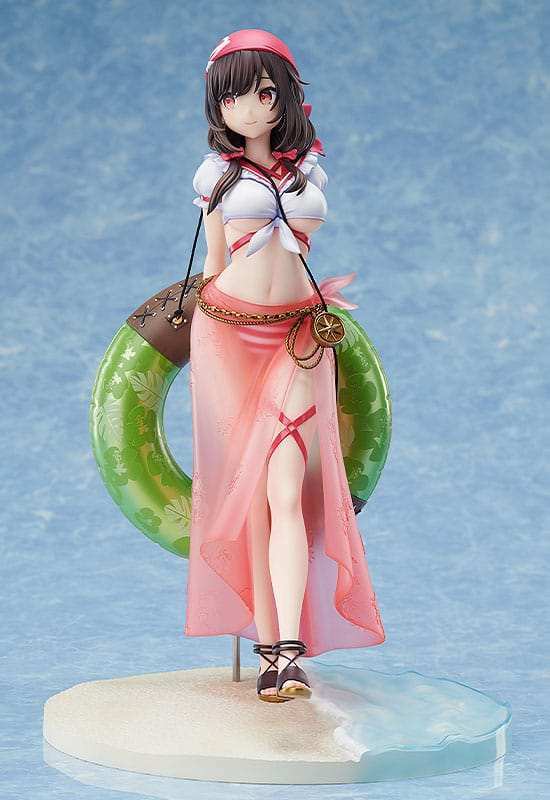 Kono Subarashii Sekai ni Shukufuku wo! Statue 1/7 Yunyun Light Novel Cosplay On The Beach Ver. 25 cm - Smalltinytoystore