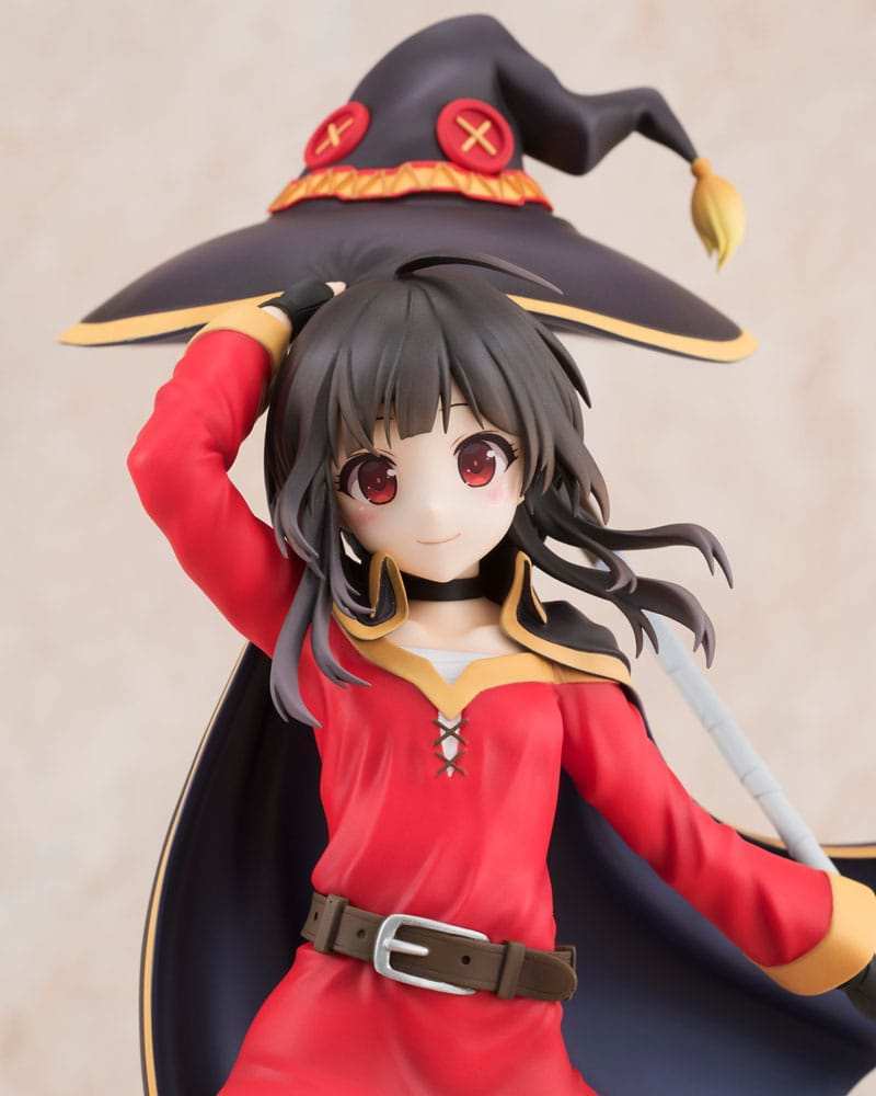 Konosuba God's blessing on this wonderful world! PVC Statue 1/7 Megumin: Sneaker Bunko 30th Anniversary Ver. (re-run) 19 cm - Smalltinytoystore