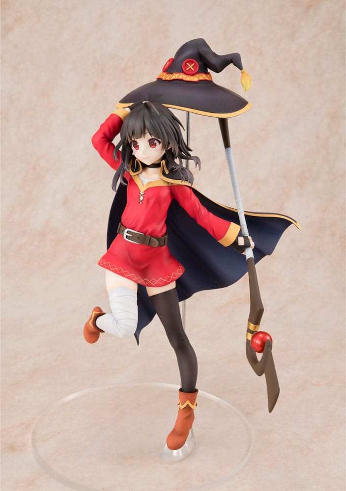 Konosuba God's blessing on this wonderful world! PVC Statue 1/7 Megumin: Sneaker Bunko 30th Anniversary Ver. (re-run) 19 cm - Smalltinytoystore
