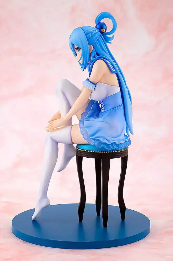 Konosuba God's blessing on this wonderful world! PVC Statue Aqua: Light Novel 10th Anniversary Ver. 15 cm - Smalltinytoystore