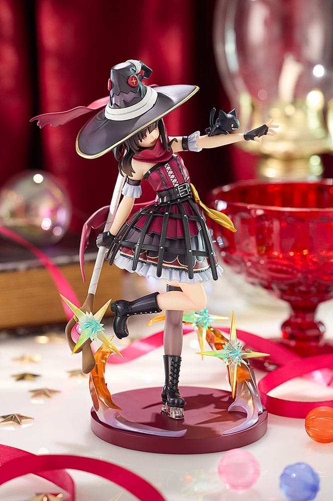 Konosuba God's blessing on this wonderful world! PVC Statue Megumin: Light Novel 10th Anniversary Ver. 18 cm - Smalltinytoystore