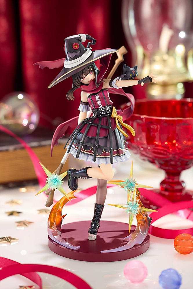 Konosuba God's blessing on this wonderful world! PVC Statue Megumin: Light Novel 10th Anniversary Ver. 18 cm - Smalltinytoystore