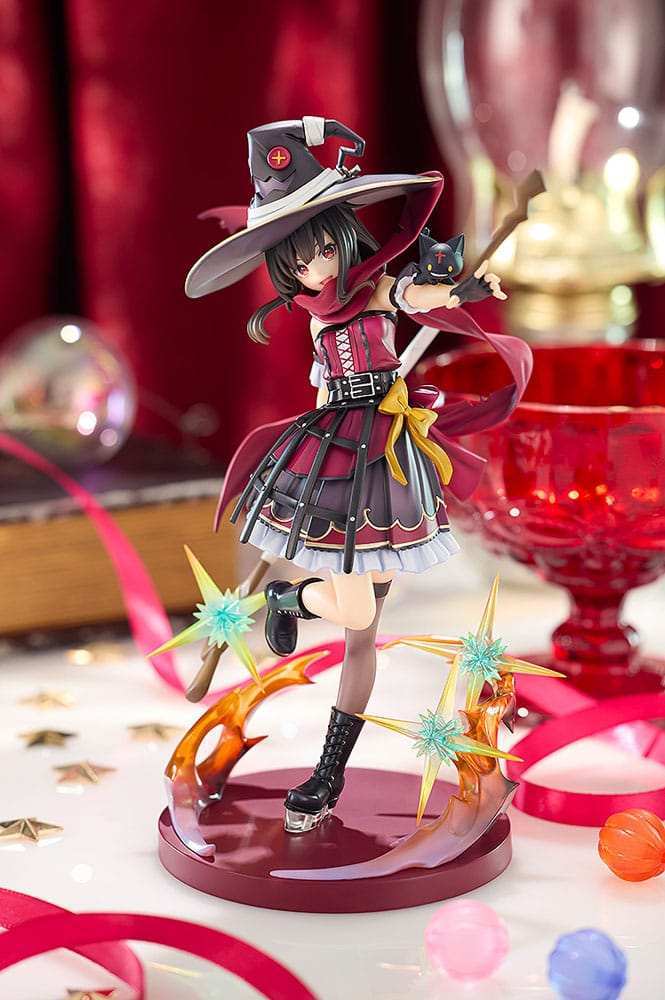 Konosuba God's blessing on this wonderful world! PVC Statue Megumin: Light Novel 10th Anniversary Ver. 18 cm - Smalltinytoystore
