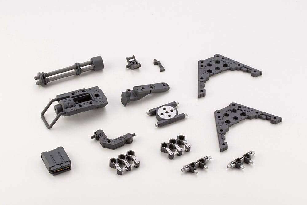 Kotobukiya M.S.G. Model Kit Zubehör-Set Heavy Weapon Unit 32 Gatling Gun 2 12 cm - Smalltinytoystore