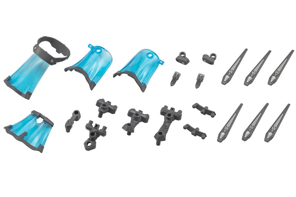 Kotobukiya M.S.G. Model Kit Zubehör-Set Mecha Supply 28 Mission Cloak Gray Ver. - Smalltinytoystore