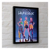 KPop Demon Hunters Collector Print Poster im Rahmen Huntrix - Smalltinytoystore