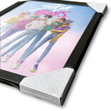 KPop Demon Hunters Collector Print Poster im Rahmen Saja Boys - Smalltinytoystore