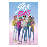 KPop Demon Hunters Poster Set Saja Boys 61 x 91 cm (4) - Smalltinytoystore