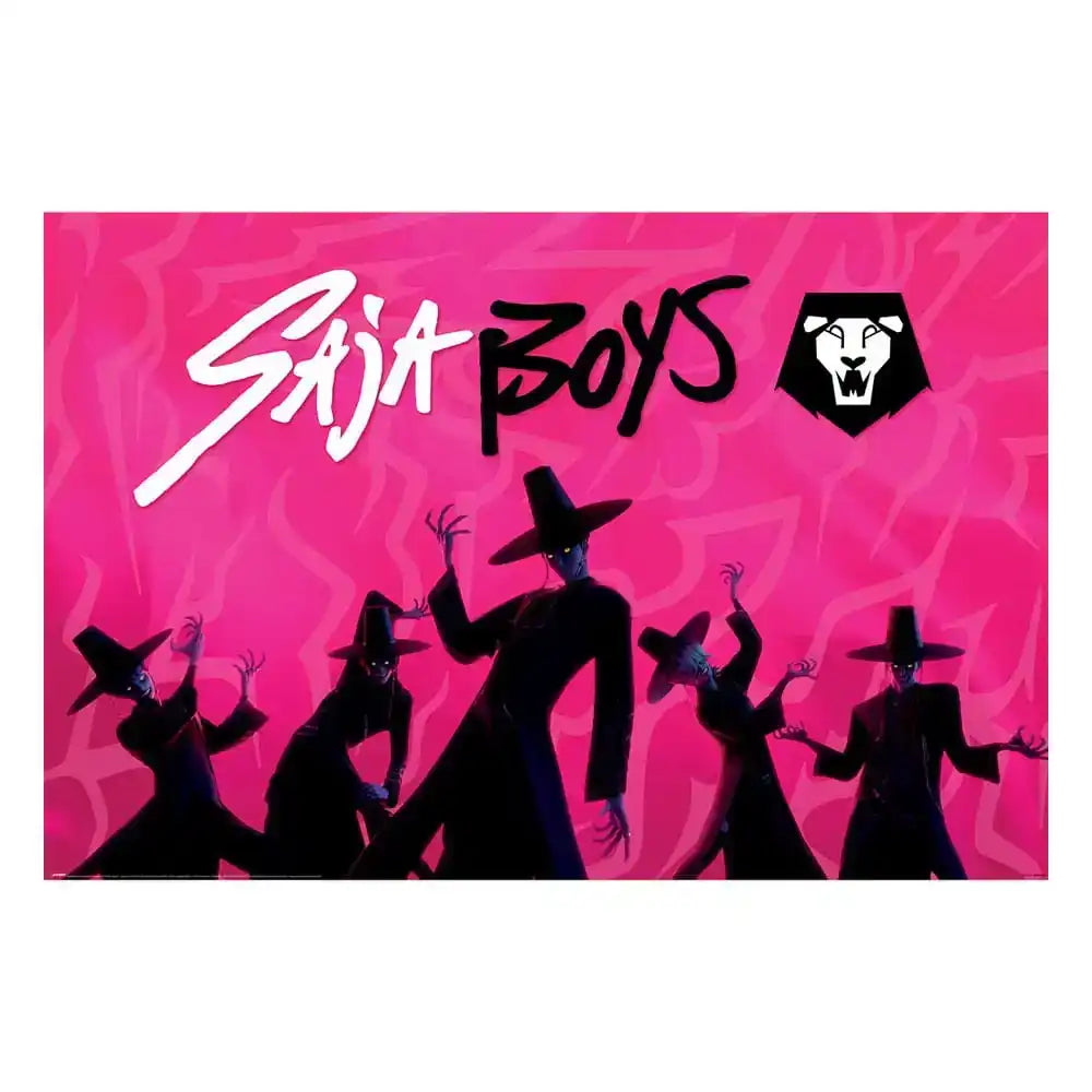 KPop Demon Hunters Poster Set Saja Boys Idol 91 x 61 cm (4) - Smalltinytoystore