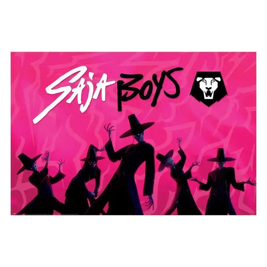 KPop Demon Hunters Poster Set Saja Boys Idol 91 x 61 cm (4) - Smalltinytoystore