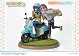 Laid-Back Camp Prisma Wing PVC Statue 1/7 Nadeshiko Kagamihara & Rin Shima 24 cm - Smalltinytoystore