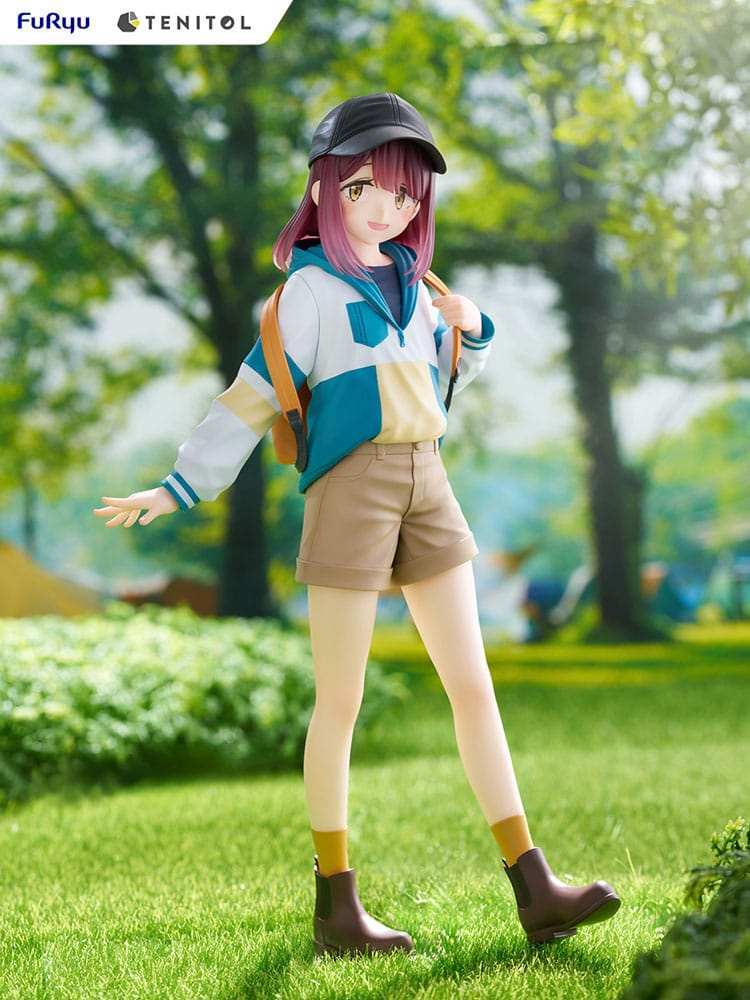 Laid-Back Camp Tenitol PVC Statue Ayano Toki 23 cm - Smalltinytoystore
