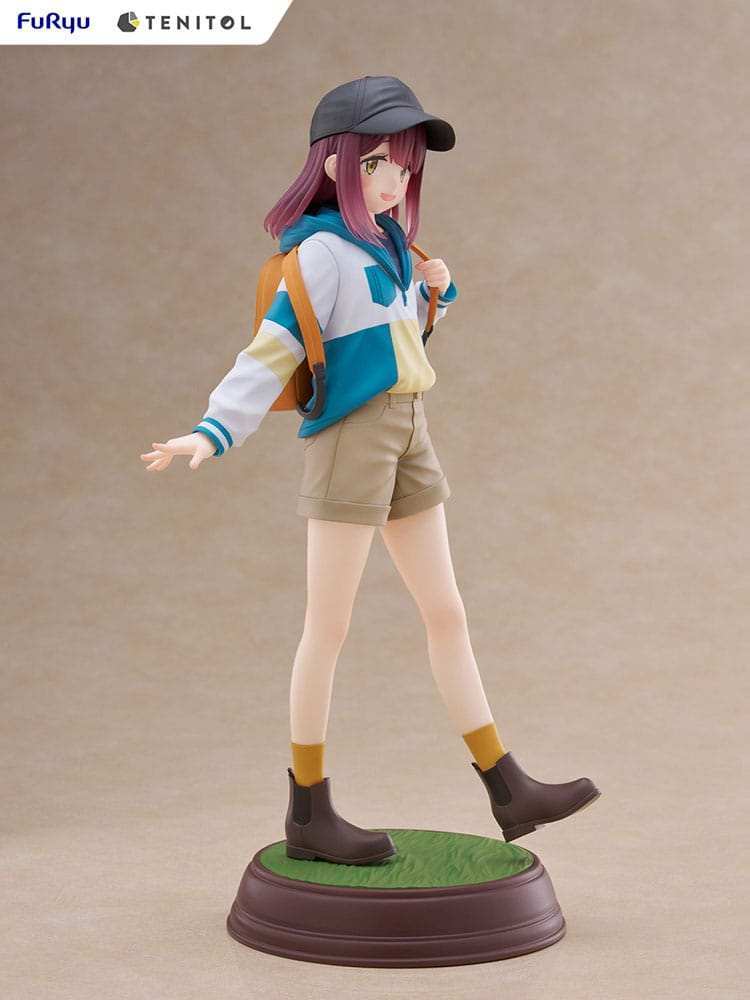 Laid-Back Camp Tenitol PVC Statue Ayano Toki 23 cm - Smalltinytoystore