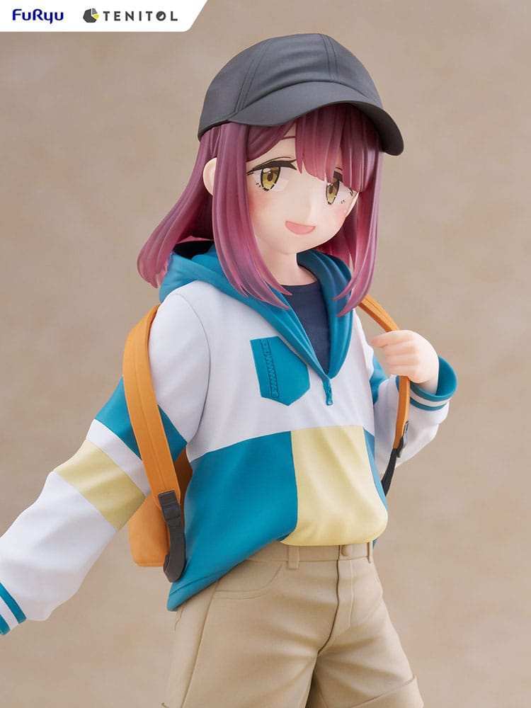 Laid-Back Camp Tenitol PVC Statue Ayano Toki 23 cm - Smalltinytoystore