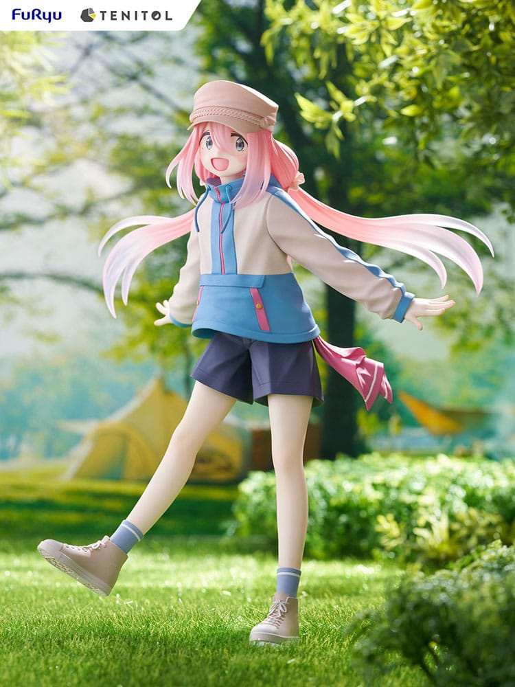 Laid-Back Camp Tenitol PVC Statue Nadeshiko Kagamihara 22 cm - Smalltinytoystore