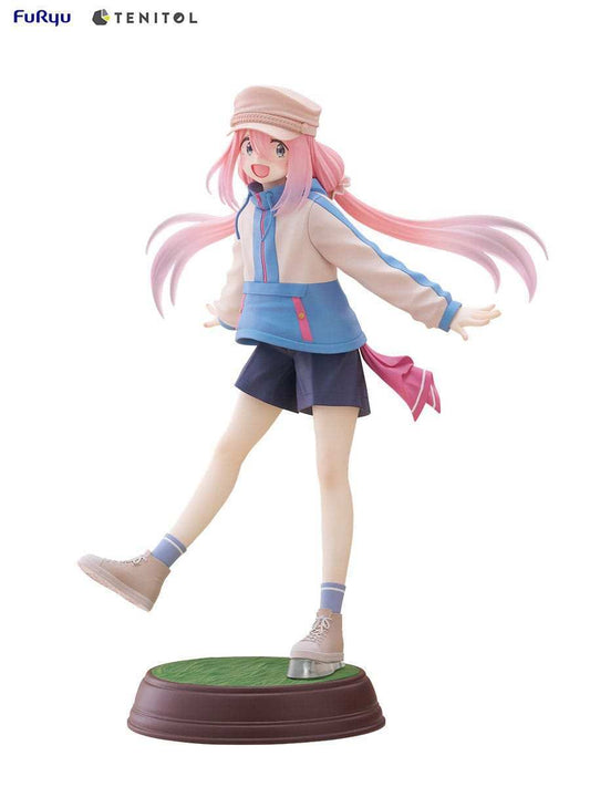 Laid-Back Camp Tenitol PVC Statue Nadeshiko Kagamihara 22 cm - Smalltinytoystore