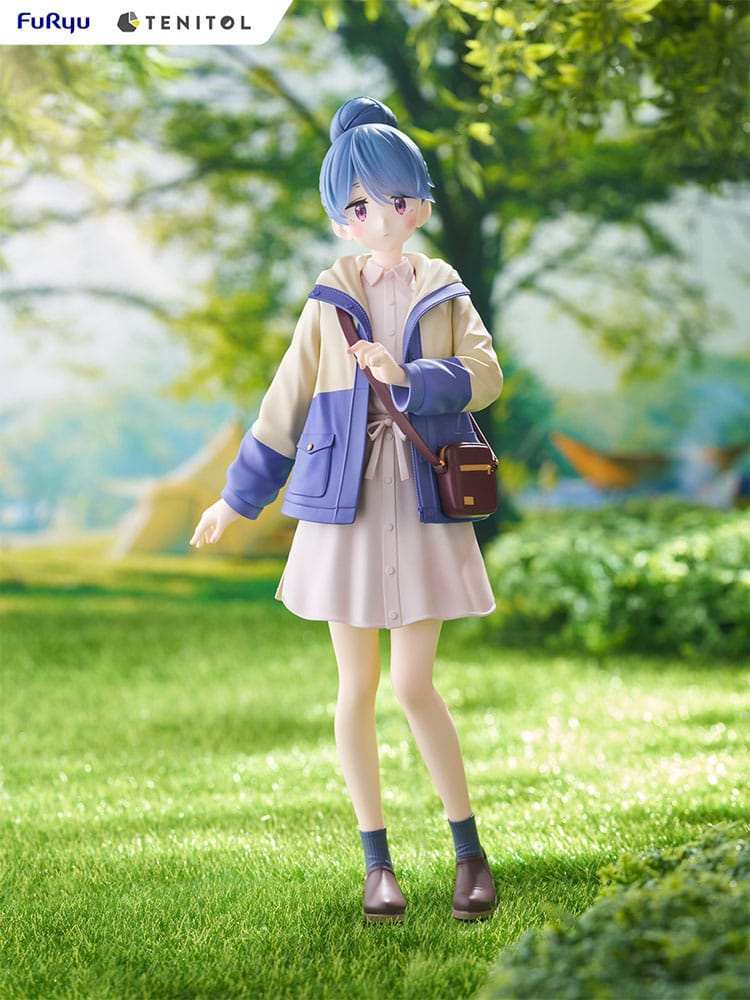 Laid-Back Camp Tenitol PVC Statue Rin Shima 23 cm - Smalltinytoystore