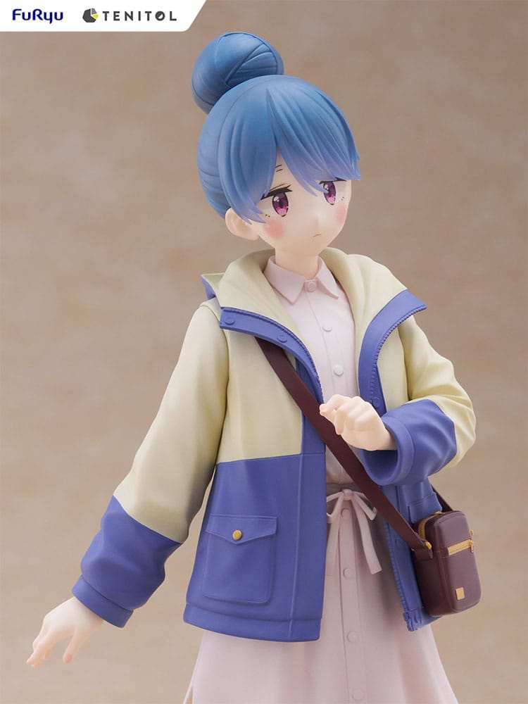Laid-Back Camp Tenitol PVC Statue Rin Shima 23 cm - Smalltinytoystore