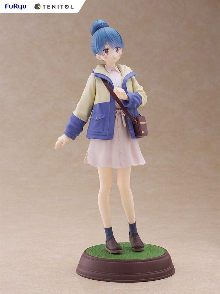 Laid-Back Camp Tenitol PVC Statue Rin Shima 23 cm - Smalltinytoystore