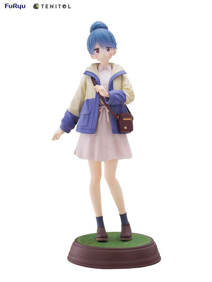 Laid-Back Camp Tenitol PVC Statue Rin Shima 23 cm - Smalltinytoystore