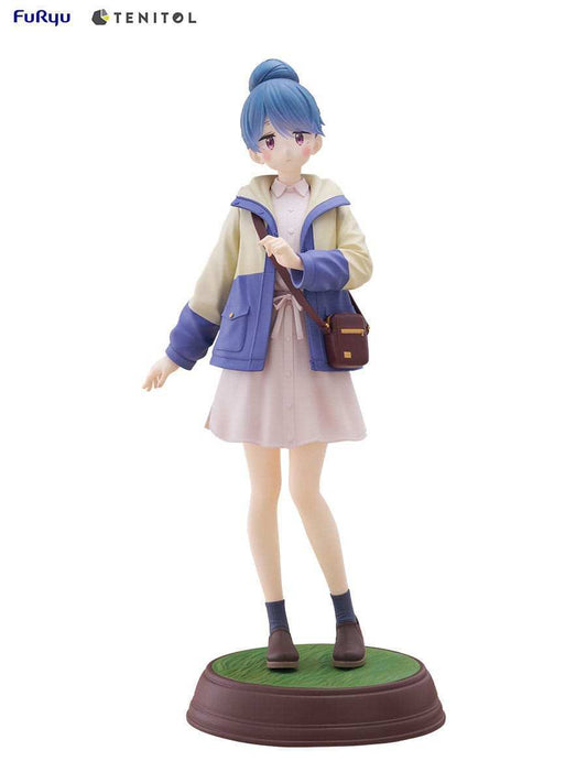 Laid-Back Camp Tenitol PVC Statue Rin Shima 23 cm - Smalltinytoystore