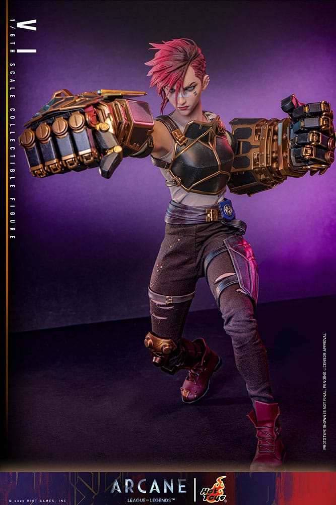 League of Legends Arcane Actionfigur 1/6 Vi 28 cm HOT TOYS - Smalltinytoystore