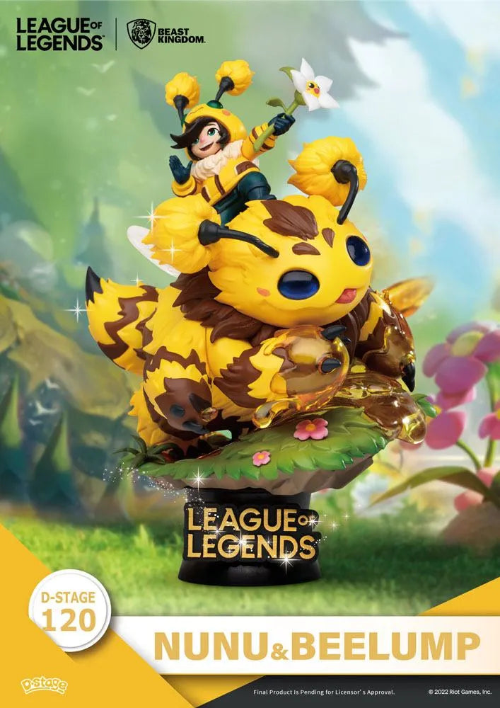 League of Legends D-Stage PVC Dioramen Set Nunu & Beelump & Heimerstinger 16 cm - Smalltinytoystore