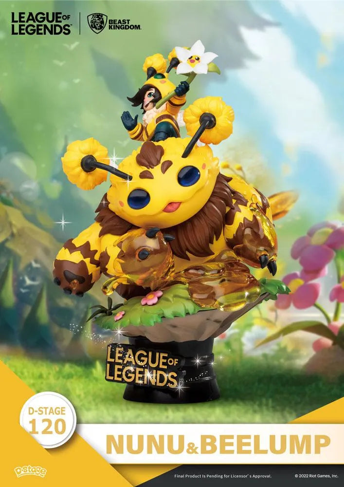 League of Legends D-Stage PVC Dioramen Set Nunu & Beelump & Heimerstinger 16 cm - Smalltinytoystore