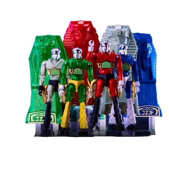 Legacysoul Actionfigur Microman Command No. 2 4er Set