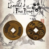 Legend of the Five Rings Sammelmünze Koku Limited Edition - Smalltinytoystore