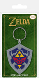 Legend of Zelda Gummi-Schlüsselanhänger Hylia-Schild 6 cm - Smalltinytoystore