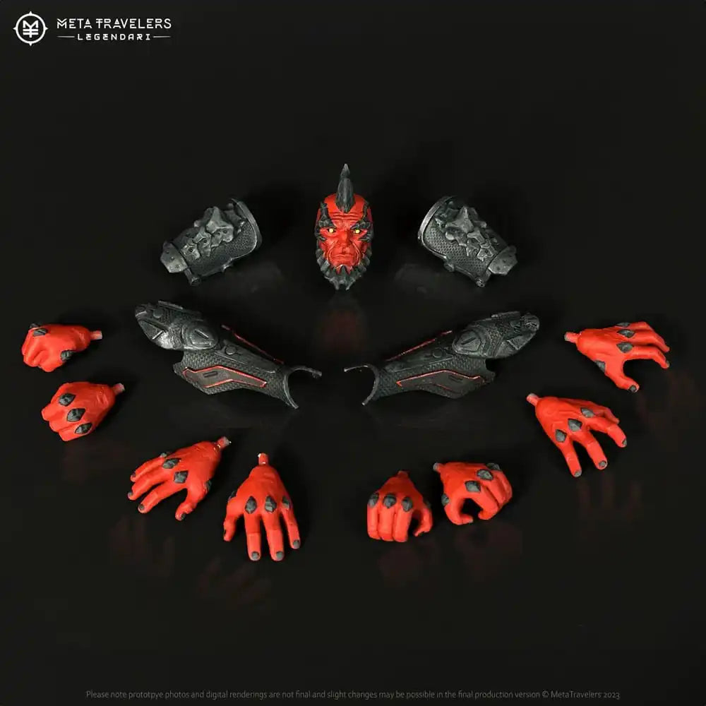Legendari Actionfigur 1/10 Crimson Enforcer 18 cm - Smalltinytoystore