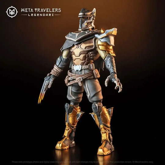 Legendari Actionfigur 1/10 Cyberius Kaine 18 cm - Smalltinytoystore