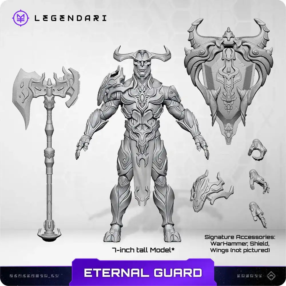 Legendari Actionfigur 1/10 Eternal Guard 18 cm - Smalltinytoystore